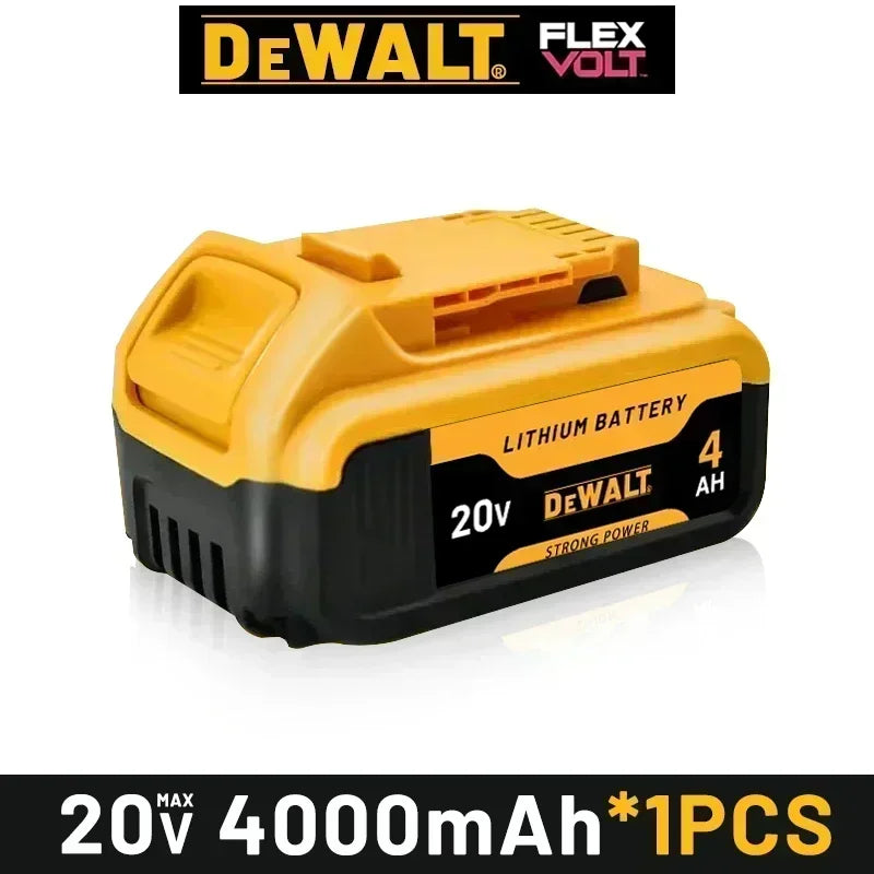 Original DEWALT 20V battery, 6AH, rechargeable lithium-ion battery, DEWALT charger, DCB115, DCB118, DEWALT20V-60V tool battery