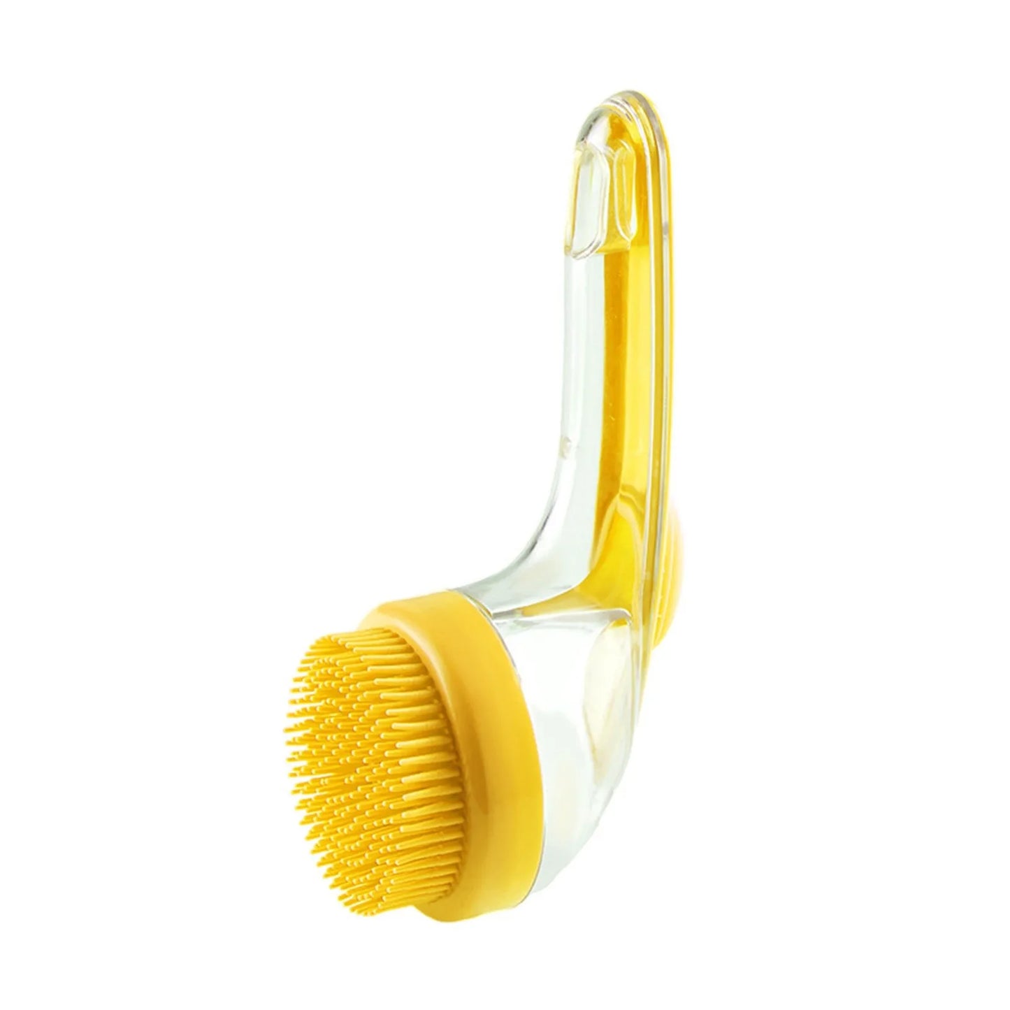 Pet Bathing Brush Soft Silicone Massager Shower Bathing Brush Long Handle Clean Tools Comb Dog Cat Cleaning Grooming Supplies