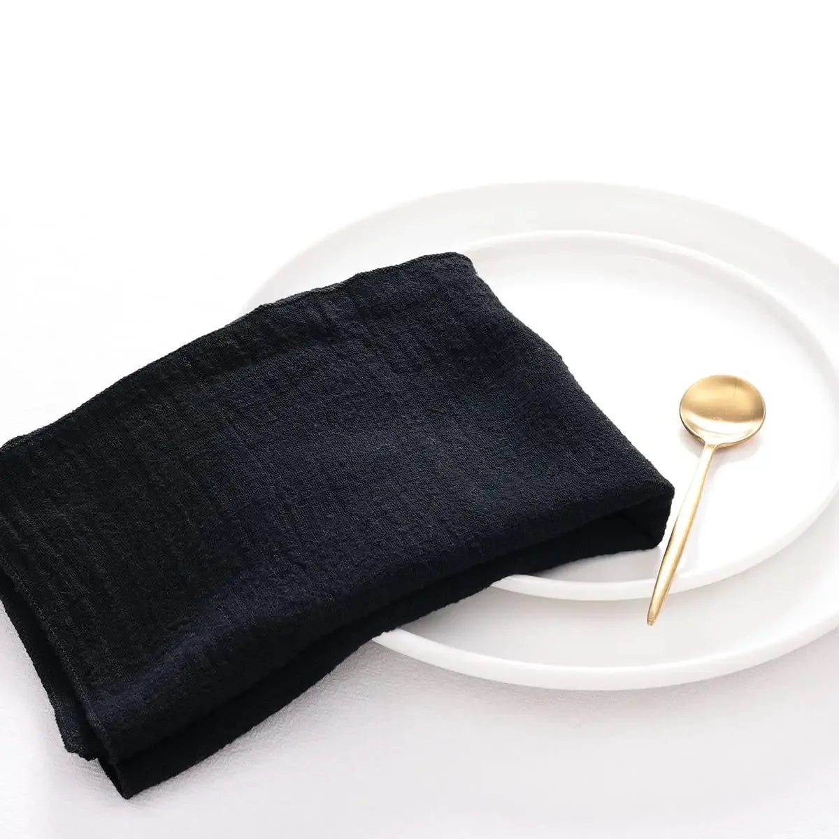 Set of6 Cotton Cloth Napkins Gauze 30x30cm Fabric for Wedding Decor Everyday Use Dinner Tea Towel Table Village Christmas Napkin