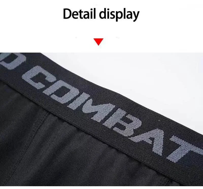 Basketball tight shorts, five-point American men's sports, running fitness, quick-drying track and field training