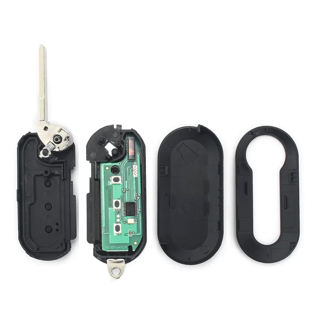 Delphi & Marelli Car Remote Key For Fiat MPV Bravo/Ducato 500 Doblo Qubo Grande Punto Citroen Jumper Peugeot Boxer 433.92 ID46