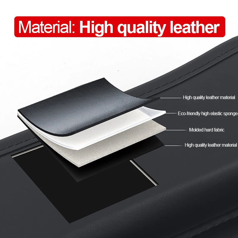 For Volkswagen VW Golf 8 MK8 id4 Skoda Octavia 4 A8 Seat Leon MK4 Cupra Formentor Car Seat Crevice Slot Storage Box Cover Bag