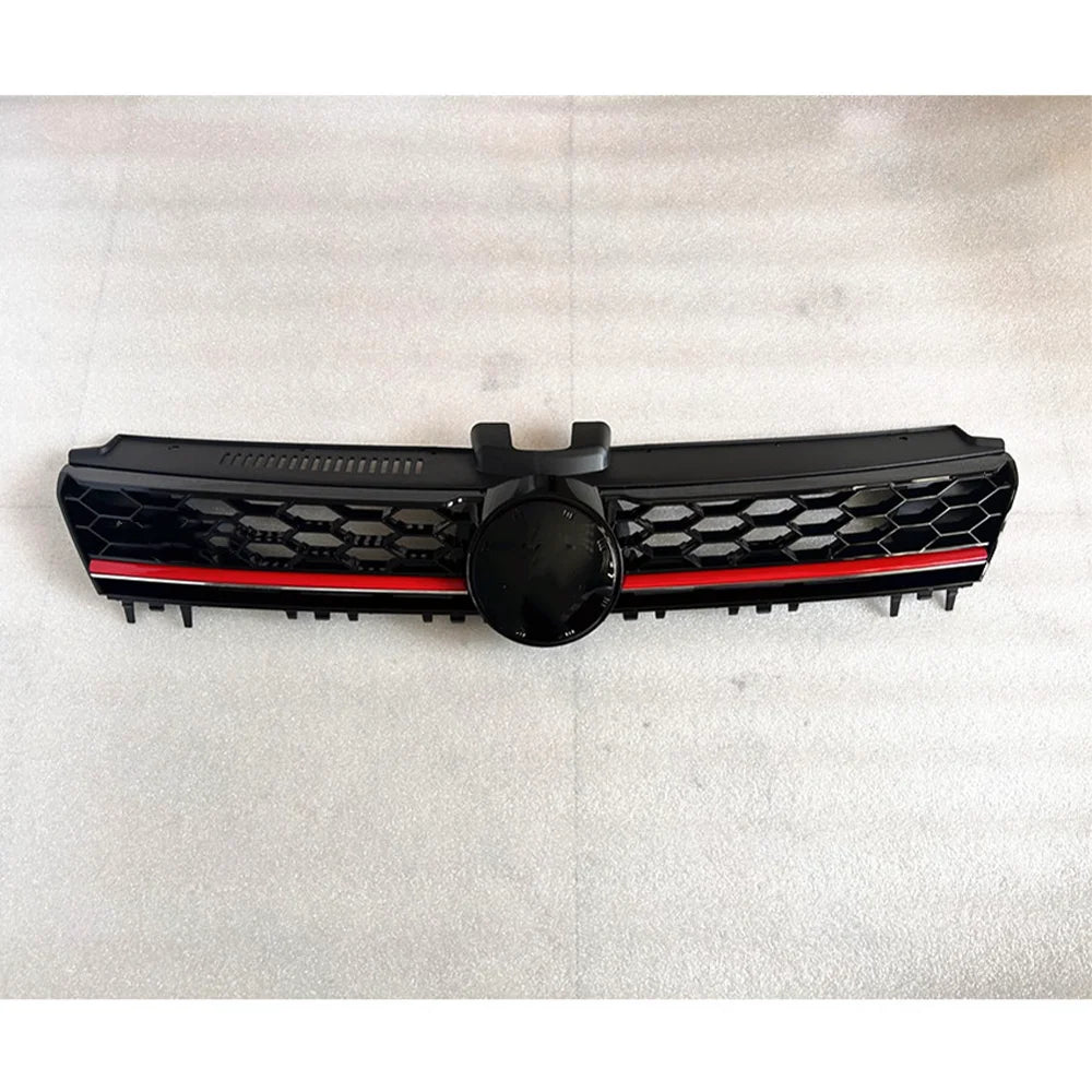 For Volkswagen Golf7 MK7 2014 2015 2016 2017 GTI Style Honeycomb Mesh Car Front Bumper Radiator Grille Center Racing Grill
