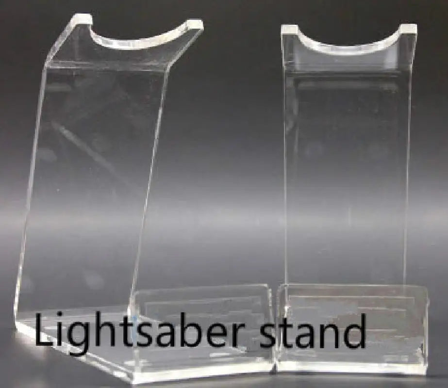 Universal Vertical Lightsaber Stand Acrylic Transparent Saber Display Bracket Metal Hilt Showcase Suitable for Most Laser sword
