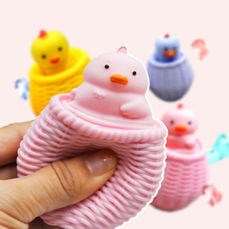 Ovly Squeezing Squirrel Cup Toys Decompression Fidget Antistress Sensory Anti Stress Reliefing Wacky Gift For Kids Adults