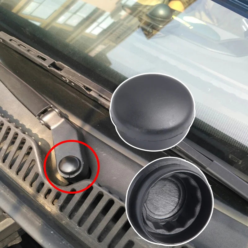 Front Wiper Arm Nut Cap Bolt Rocker Cover For VW Transporter T4 T5 T6 2000 2001 2002 2003 2004 - 2018 EuroVan Caravelle Vanagon
