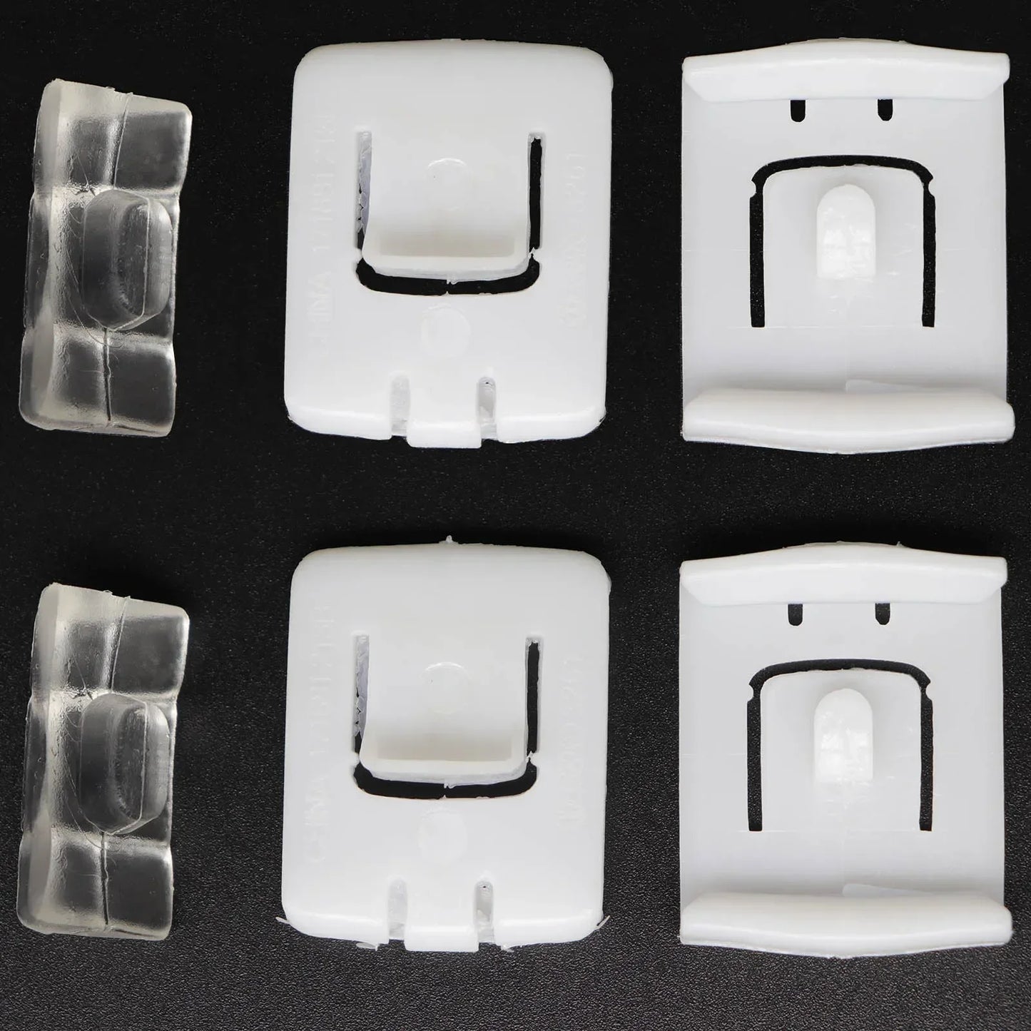 Car Seat Fastener Rail Runner Clip Slider Guide Piece For VW Jetta 2 SEAT Arosa Audi 80 VW Golf 3 MK3 MK2 MK1 Rabbit Accessories