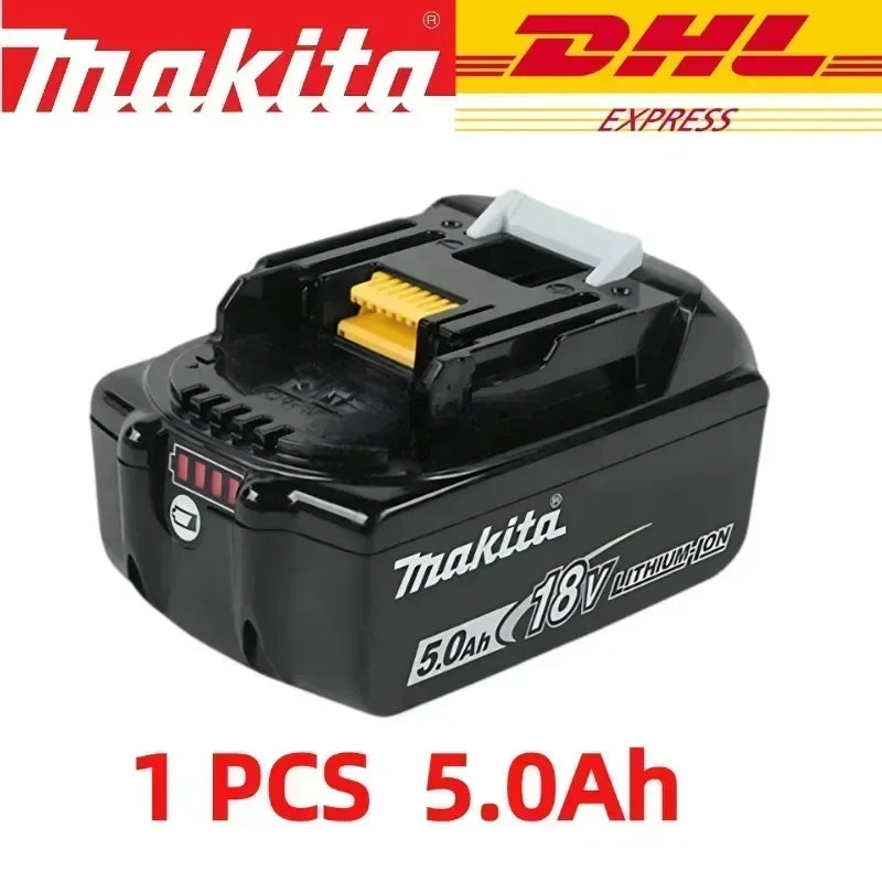 DHL Ship With Charger BL1860 Rechargeable Battery 18V 6.0Ah Lithium Ion for Makita 18v Battery 6Ah BL1850 BL1880 BL1860B LXT400