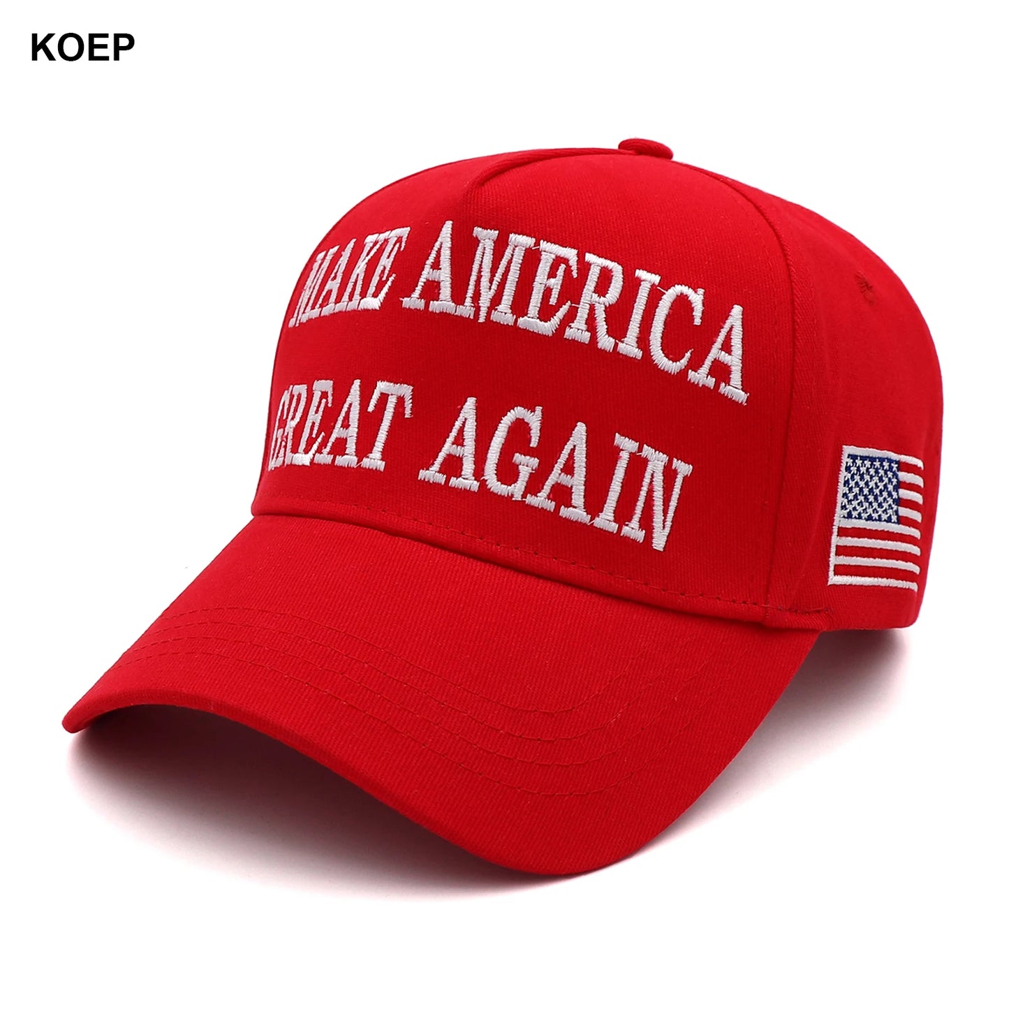 Hat Donald Trump 2024 Cap USA Baseball Caps Large Size MAGA President Hat Embroidery Wholesale Drop Hats