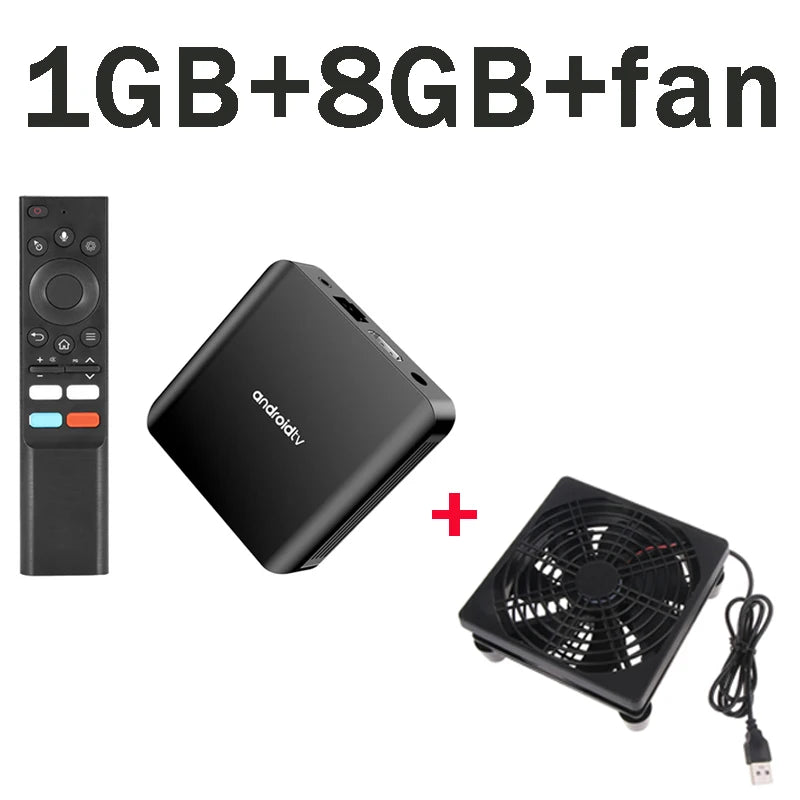TV Box Android 14 8K TV98 ATV Plus Allwinner H313 Quad Core 5G Dual Wifi BT5.0 Support Smart Voice control Player 4K Set Top Box