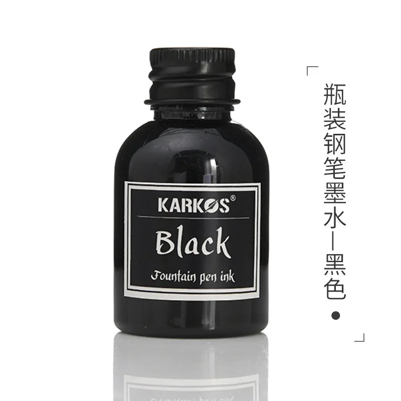Fountain Pen Ink Bottle 30 ml / Ink-Sac Set, Water Soluble Colorful Replaceable Refill Office School Supplies Student Stationery