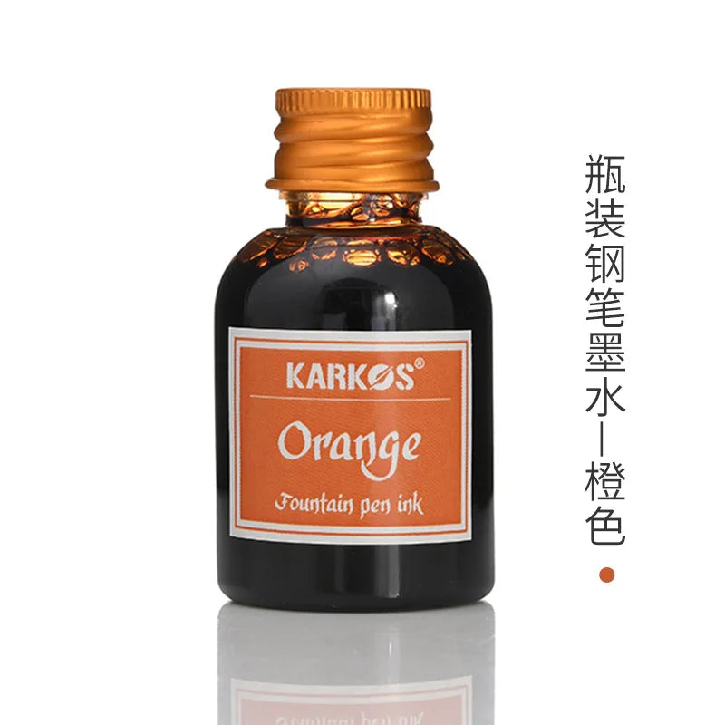 Fountain Pen Ink Bottle 30 ml / Ink-Sac Set, Water Soluble Colorful Replaceable Refill Office School Supplies Student Stationery