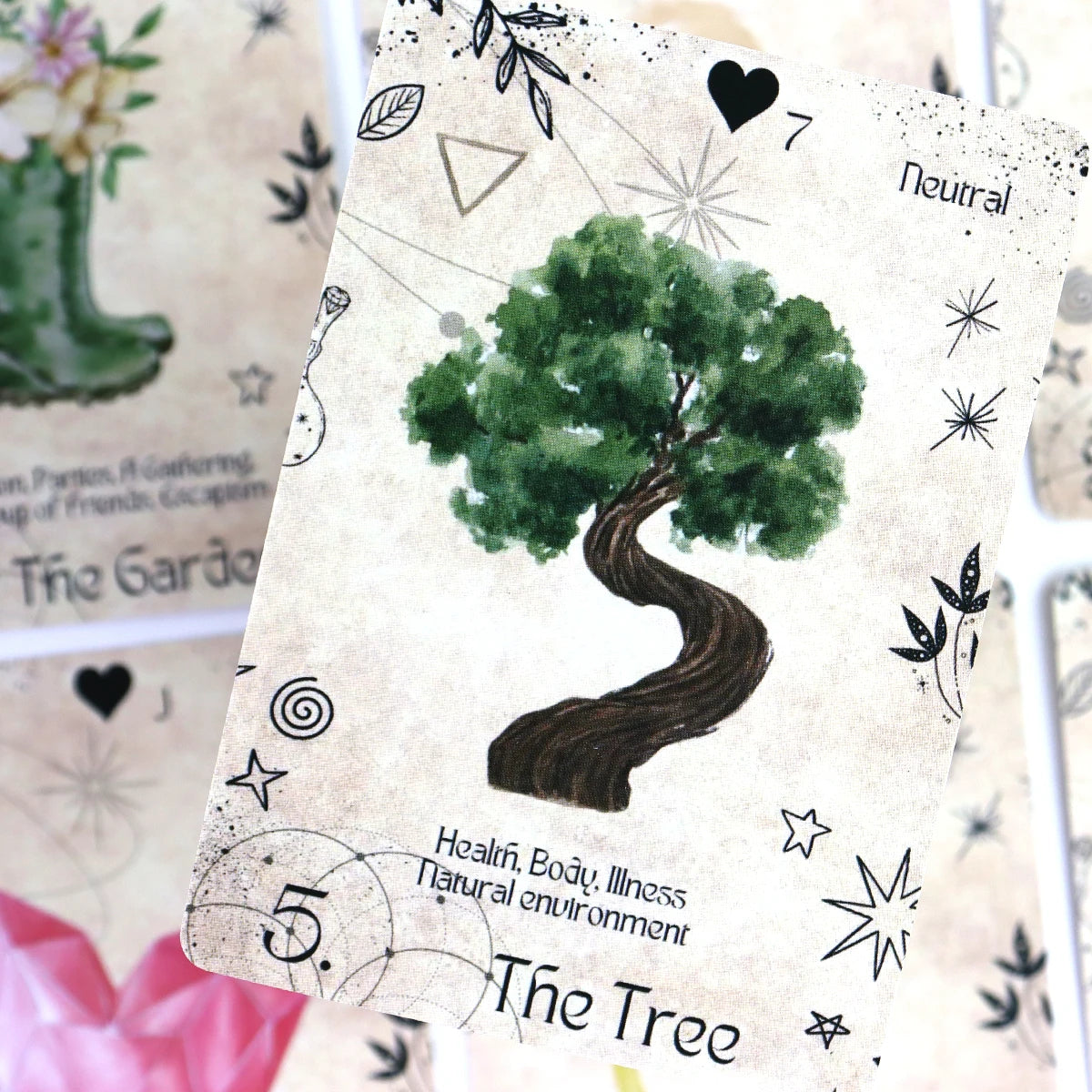 Modern Lenormand Oracle Cards Deck Original Tarot Deck Games Oracle Deck Divination Party Desktop Toy Entertainment Leisure 18+