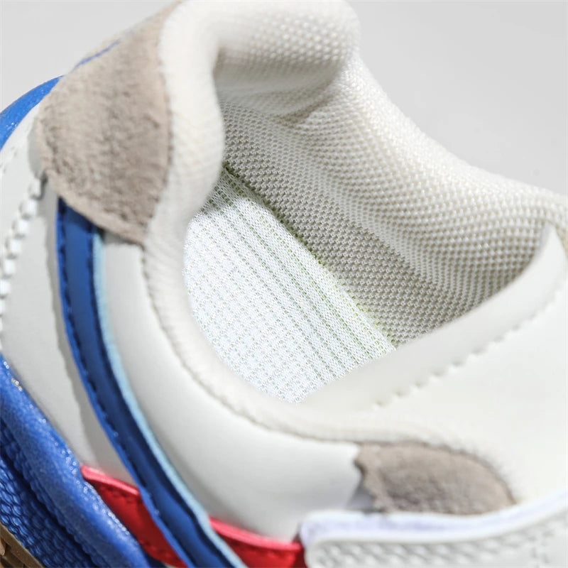 Children's Casual Sneakers Blue Low-top Soft Bottom Boys Girls Board Shoes Four Seasons Models Purple Non-slip Kids Casual Shoes
