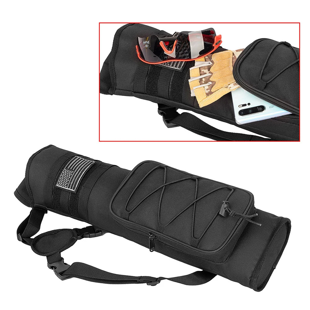 Archery Quiver Bag Portable Shoulder Bag Bottom Thickening Adjustable Strap for Outdoor Archery Hunting Accessories