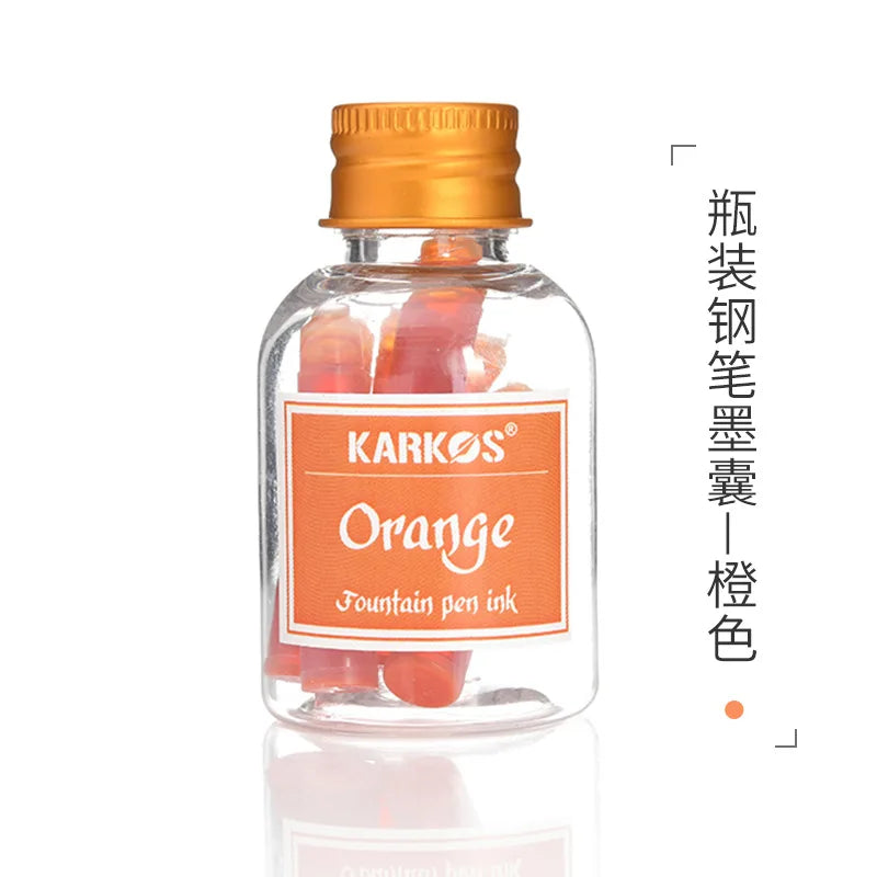 Fountain Pen Ink Bottle 30 ml / Ink-Sac Set, Water Soluble Colorful Replaceable Refill Office School Supplies Student Stationery
