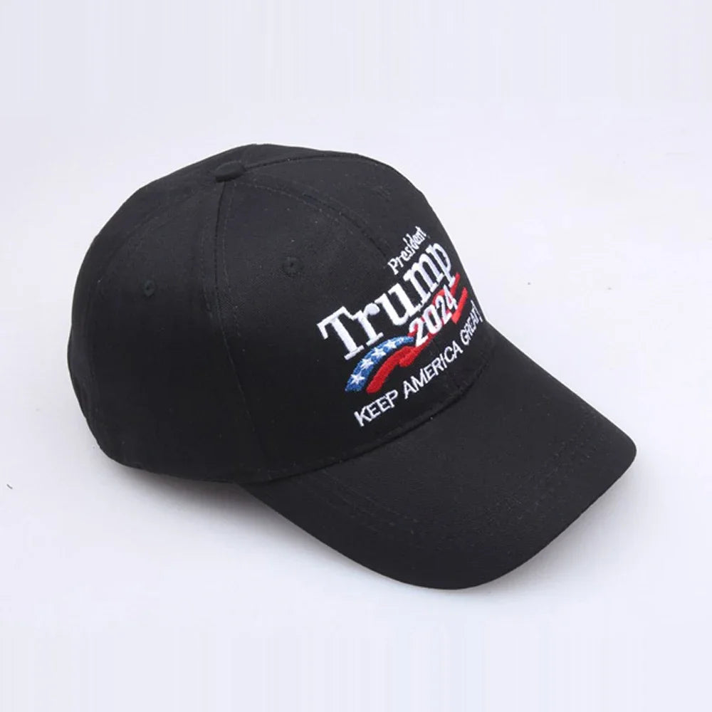 New Make America Great Again Trump Baseball Cap 2024 Republican Embroidered Hat Wholesale