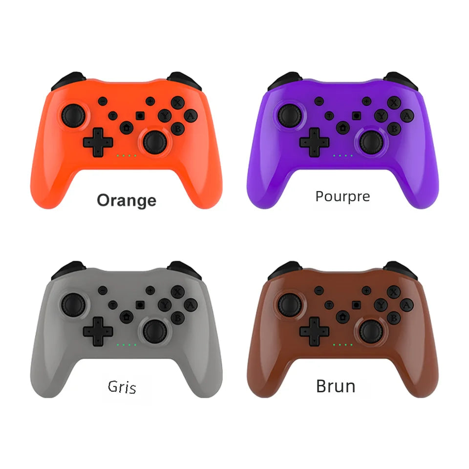 GAMINJA Wireless Controller No Latency Bluetooth Gamepad PC Joystick For Nintendo Switch Game Console PS3 TV Box PC