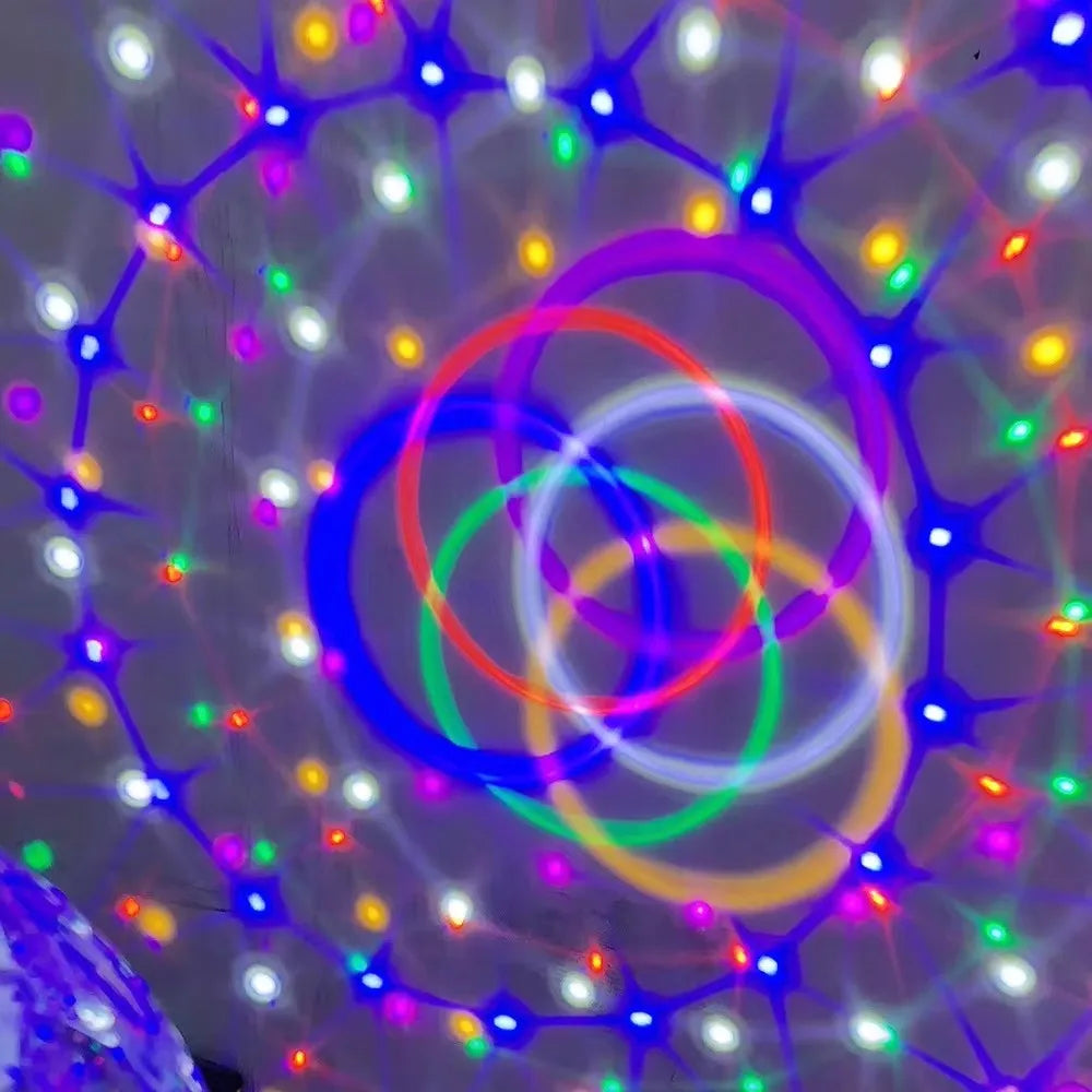 LED disco ball light Bluetooth DJ Party KTV Magic Ball Stage Lighting Effect Crystal Stage Lighting Effect music stage light