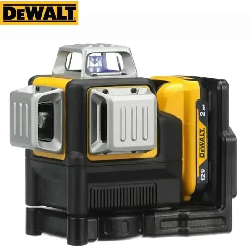 Dewalt DW089LG 3 Sides*360 12 Lines Laser Level Horizontal Green Light tool Meter Outdoor Degree Vertical 12V Battery