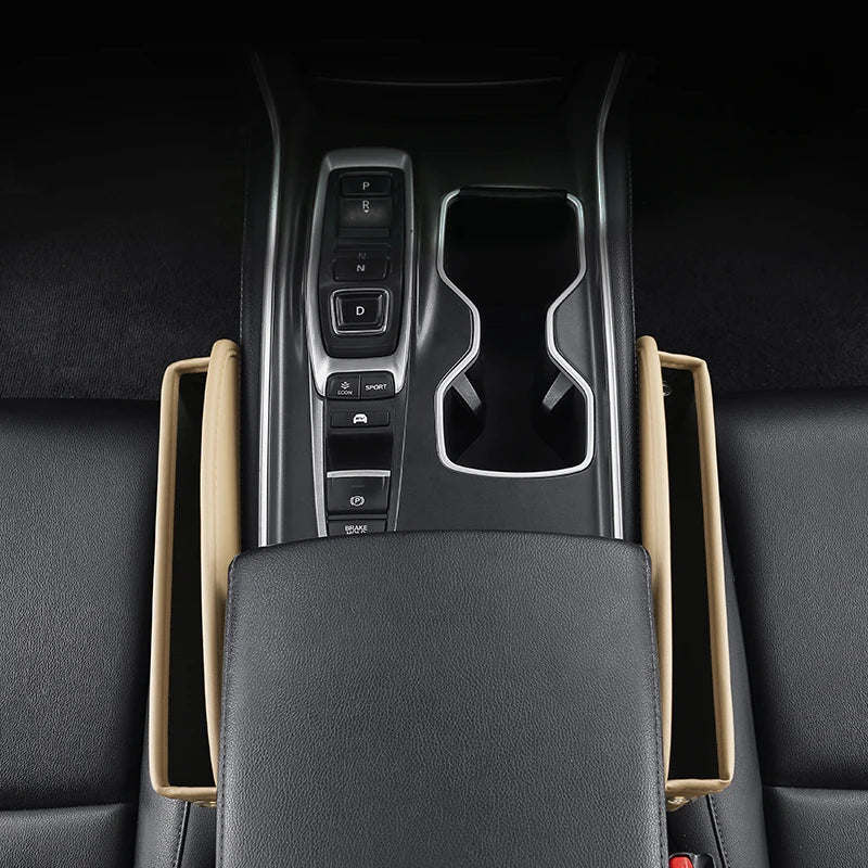 For Volkswagen VW Golf 8 MK8 id4 Skoda Octavia 4 A8 Seat Leon MK4 Cupra Formentor Car Seat Crevice Slot Storage Box Cover Bag