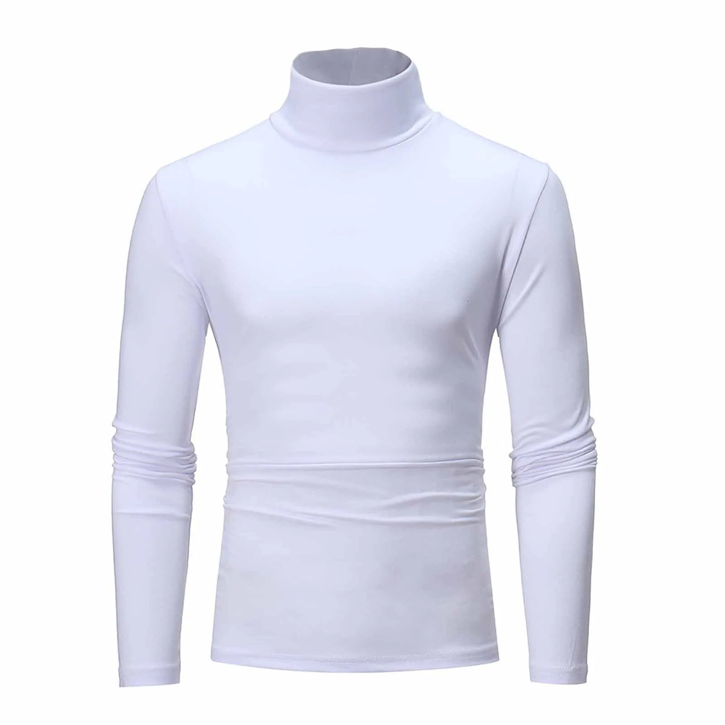 New Men's handsome half turtleneck bottom shirt, gentle and comfortable, suitable for autumn, winter, senior undershirt