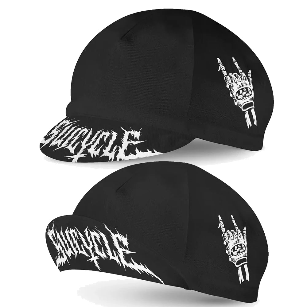 Suicycle Metalfingers Cycling Cap Color Ride Headwear Ltaly Flag Bike Hat One Size Fits Most