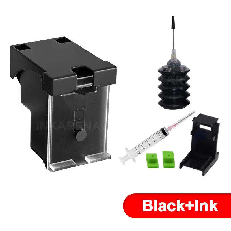 INKARENA For HP 305 XL 305XL Refillable Ink Cartridge for HP305 DeskJet 2710 2720 4110 4120 4130 ENVY 6010 6020 6030 6420