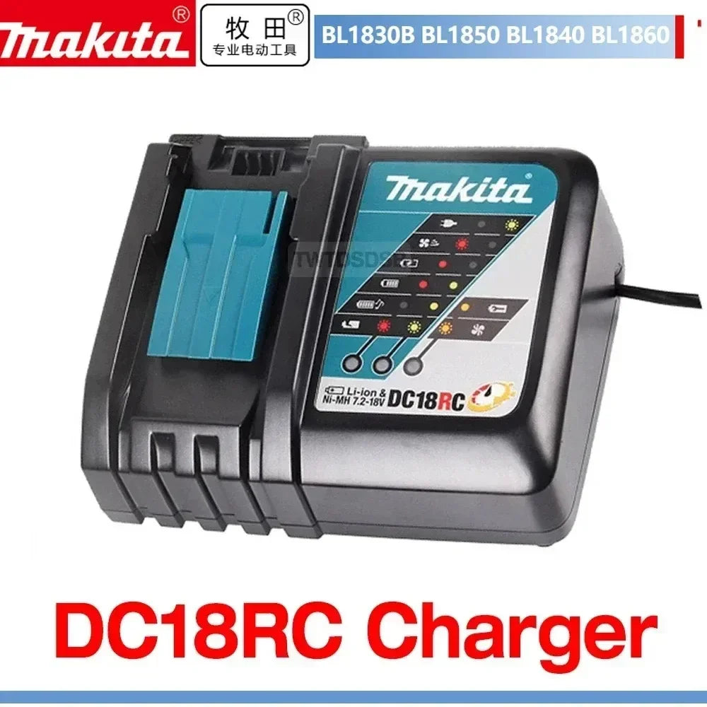 Original Makita 6Ah/5Ah/3Ah for Makita 18V Battery BL1830B BL1850B BL1850 BL1840 BL1860 BL1815 Replacement Lithium Battery