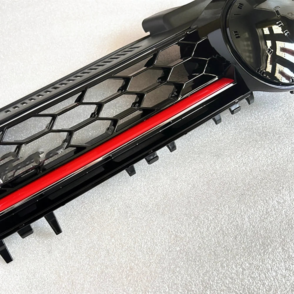 For Volkswagen Golf7 MK7 2014 2015 2016 2017 GTI Style Honeycomb Mesh Car Front Bumper Radiator Grille Center Racing Grill