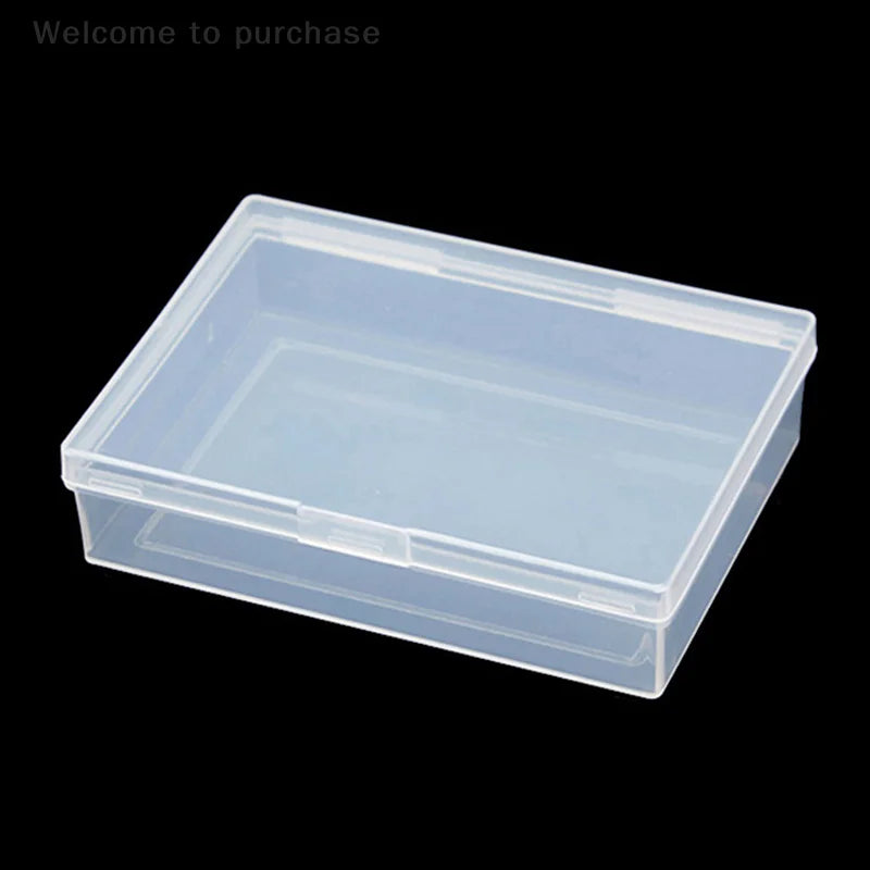 Plastic Box Playing Cards Container PP Storage Case Packing Poker Box Transparent Desktop Tape Stickers Box Art Tool Case