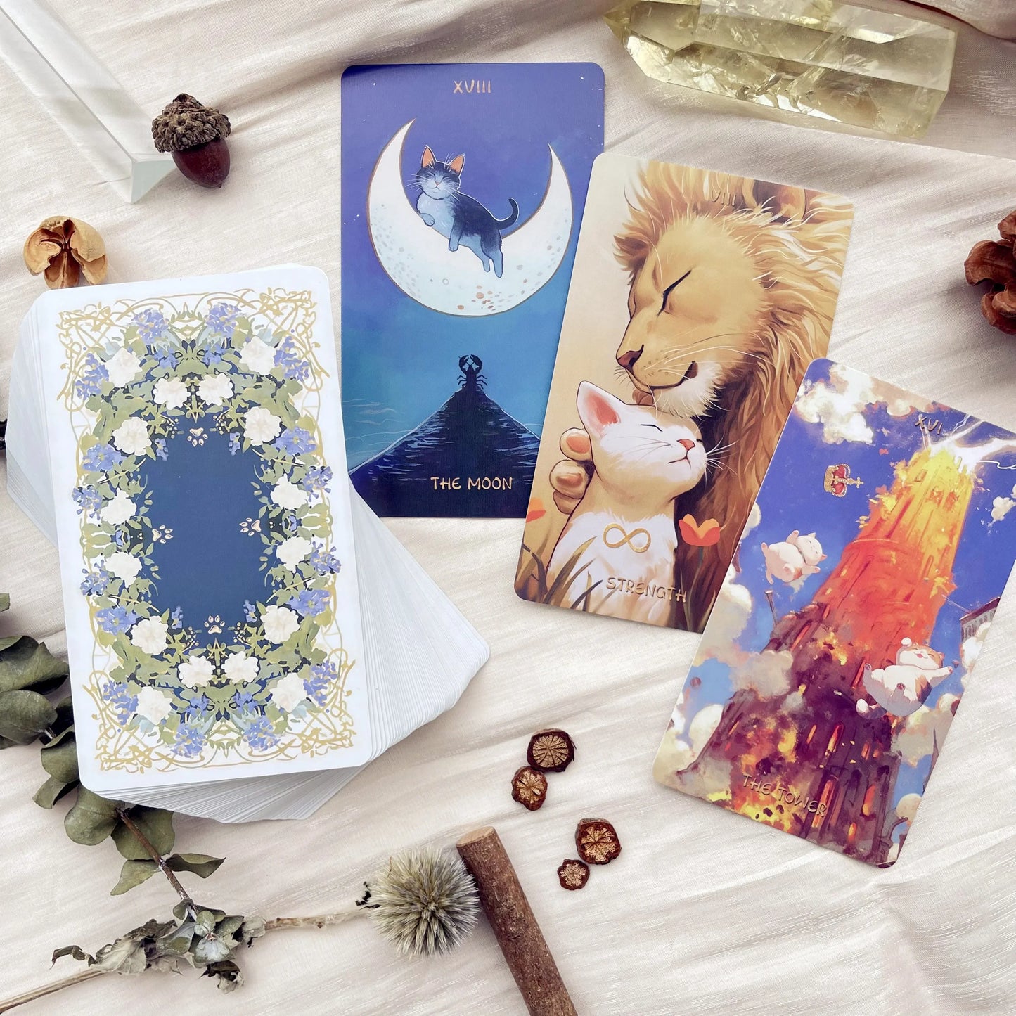 Beginner Tarot Rider Waite 78 Oracles Deck Genuine Professional Feel The Magic of New Pink Love Tarot Cards 12x7cm Guidebook PDF