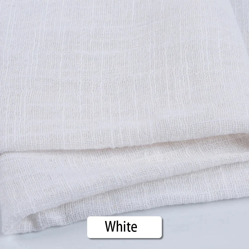 Set of6 Cotton Cloth Napkins Gauze 30x30cm Fabric for Wedding Decor Everyday Use Dinner Tea Towel Table Village Christmas Napkin