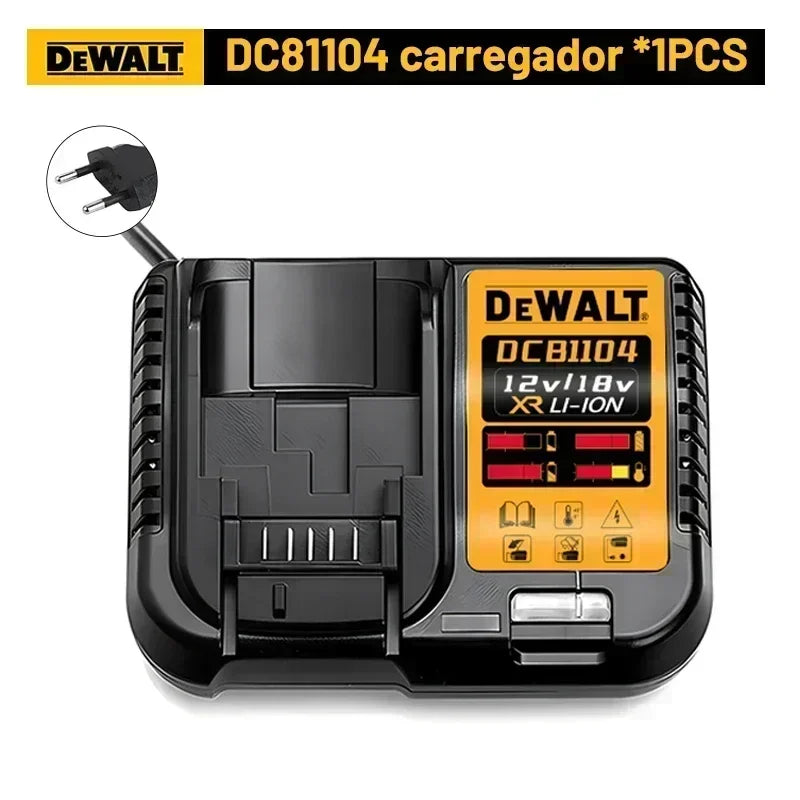 Original DEWALT 20V battery, 6AH, rechargeable lithium-ion battery, DEWALT charger, DCB115, DCB118, DEWALT20V-60V tool battery