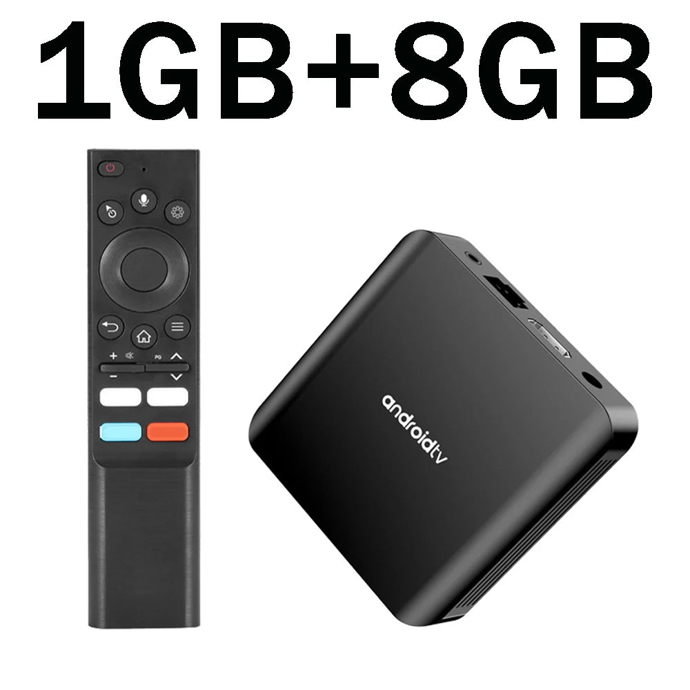 TV Box Android 14 8K TV98 ATV Plus Allwinner H313 Quad Core 5G Dual Wifi BT5.0 Support Smart Voice control Player 4K Set Top Box