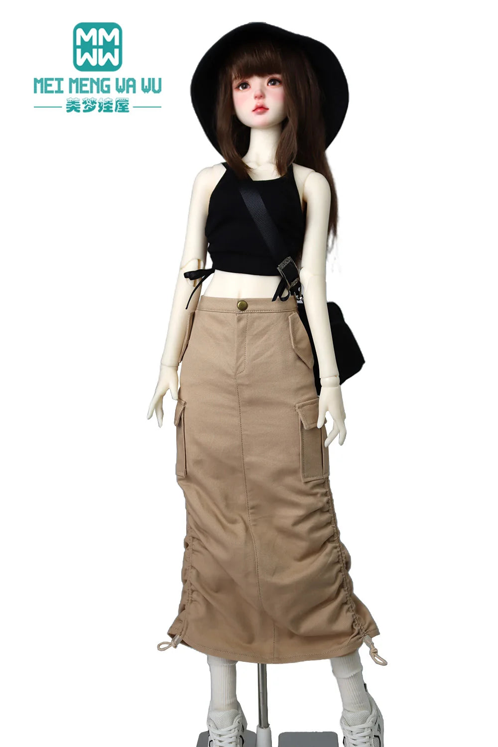Fits 58-60cm 1/3 BJD clothes DD SD Doll accessories Fashion suspender gauze skirt Girl's gift