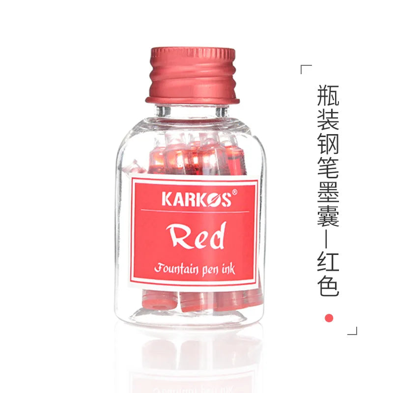 Fountain Pen Ink Bottle 30 ml / Ink-Sac Set, Water Soluble Colorful Replaceable Refill Office School Supplies Student Stationery