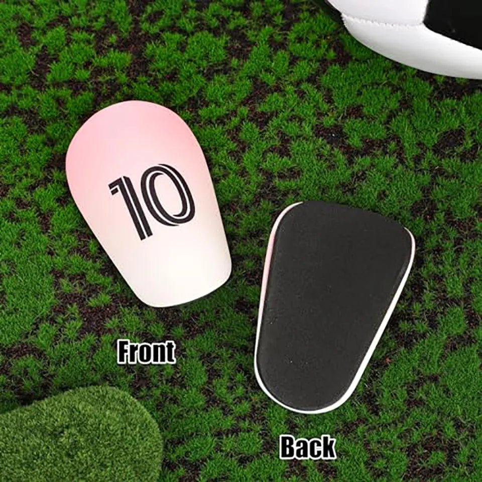 Loogdeel 1Pair Mini Children's Football Sports Leg Guards Board Adult Kids Shinguards Soccer Calf Protection Legging Shin Pads