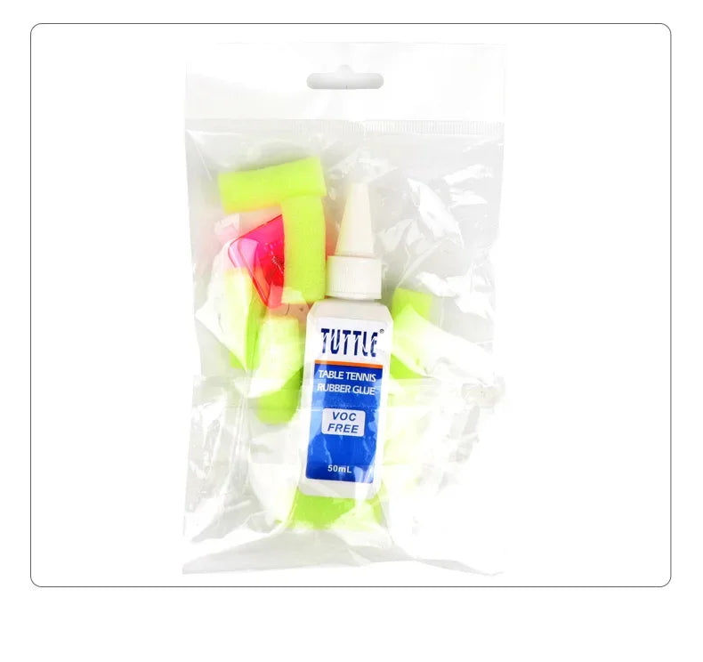 ITTF approved No-Smell Tuttle VOC FREE Water-solubility Bond / 50 ml/100ml Professional Table Tennis Water bond