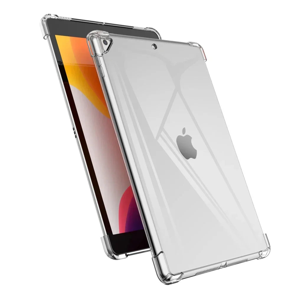 Case For iPad Air 3 2 Pro 10.5 Clear Back Cover For iPad 10.2 9.7 9th 8th 7th 6th 5th Generation 2021 2020 2019 2018 Tablet Case