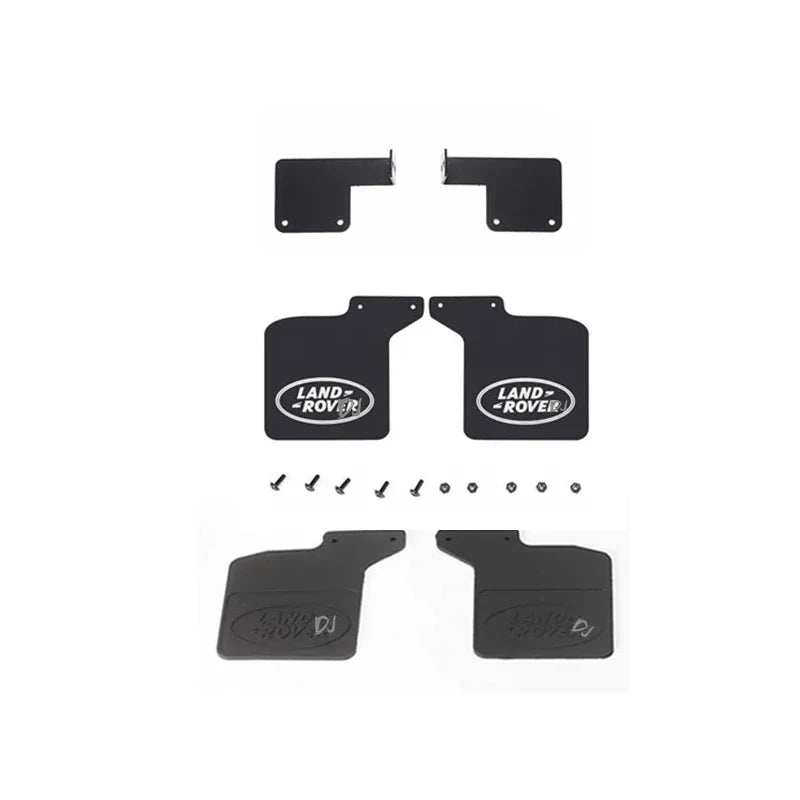 Front and rear rubber fender metal brackets for TRX4 Defender RC remote control car upgrade accessories