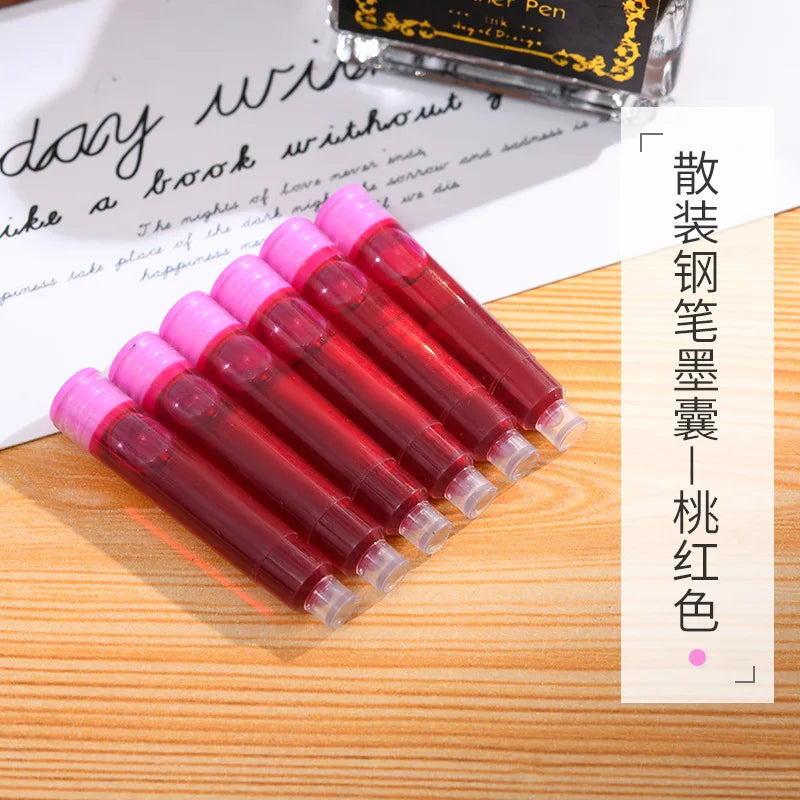 Fountain Pen Ink Bottle 30 ml / Ink-Sac Set, Water Soluble Colorful Replaceable Refill Office School Supplies Student Stationery