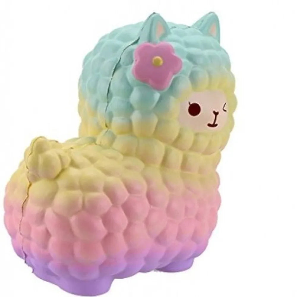 Jumbo Sheep Alpaca Squishy Cute Galaxy Slow Rising Animal Squish Wholesale Exquisite Kids Gift