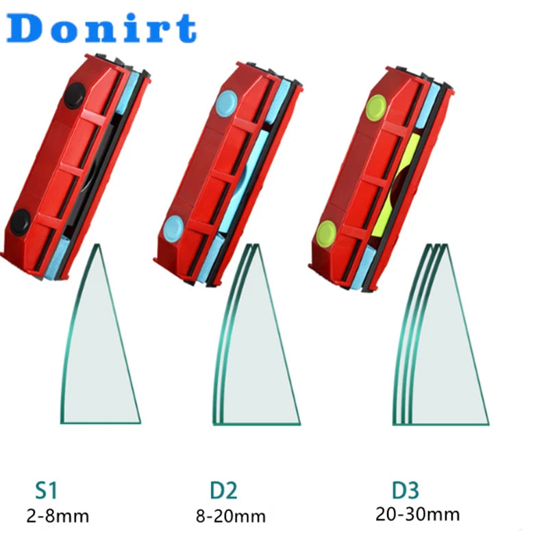 NEW Magnetic Window Cleaner Double-Sided Window Cleaning Glass Wiper Cleaning Tool For High-Rise Home Car Double Glazed Windows
