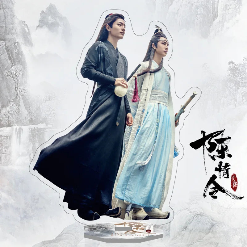 The Untamed Chen Qing Ling Acrylic Stands Xiao Zhan, Wang Yibo Figure Model Plate Holder Fans Collection Gift