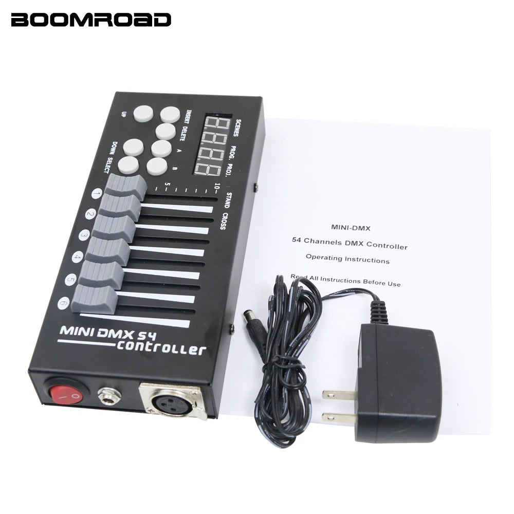 Handheld MINI Dmx Console DJ Controller Lighting Stage 54ch DMX Controller For Home KTV Light Effects Led Par Light