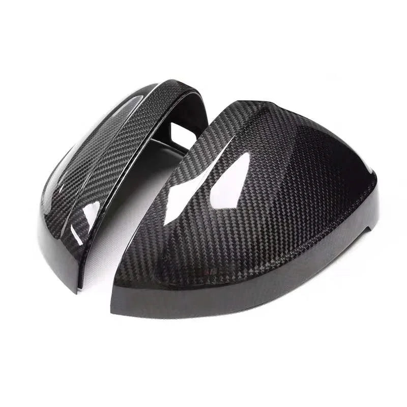 Replacement Style Real Carbon Fiber Car Wing Mirror Covers Rear view Mirror Cap Car Styling For AUDI A4 S4 RS4 B9 A5 S5 RS5