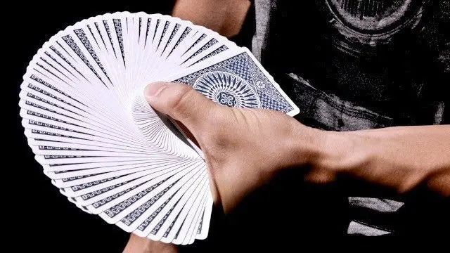 Tally-Ho No.9 Deck Fan/Round Back Playing Cards USPCC Collectible Poker Magic Card Games Magic Tricks Props for Magician