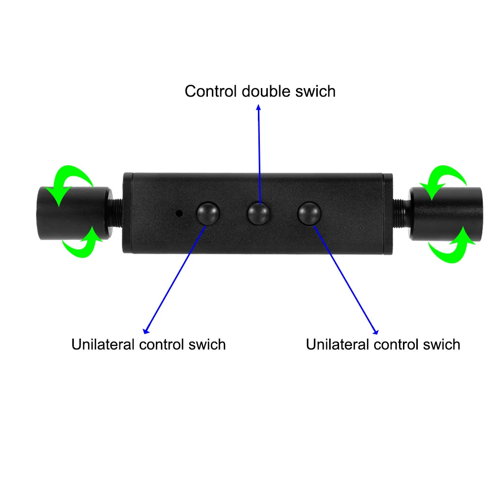 Green Laser Sword Mini Dual Direction For Stage Laser Man Show Double-Headed Wide Beam Laser Double Laser Pen Dancing Dj Show