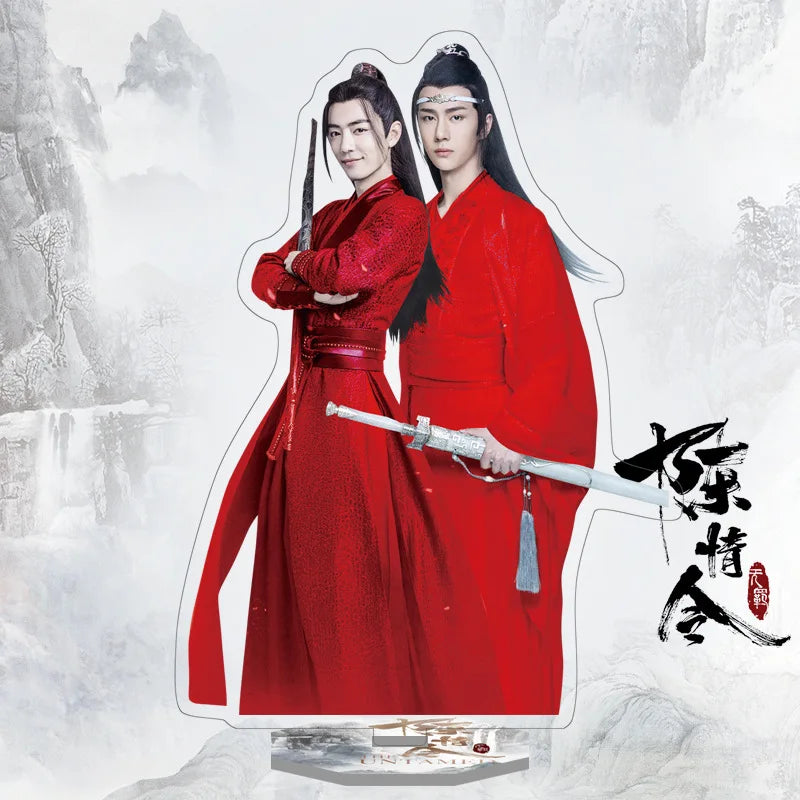 The Untamed Chen Qing Ling Acrylic Stands Xiao Zhan, Wang Yibo Figure Model Plate Holder Fans Collection Gift